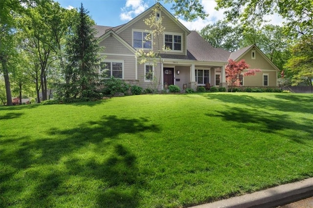 5812 Reinhardt Dr, Fairway, KS 66205 - craftsman inspired home with a front yard