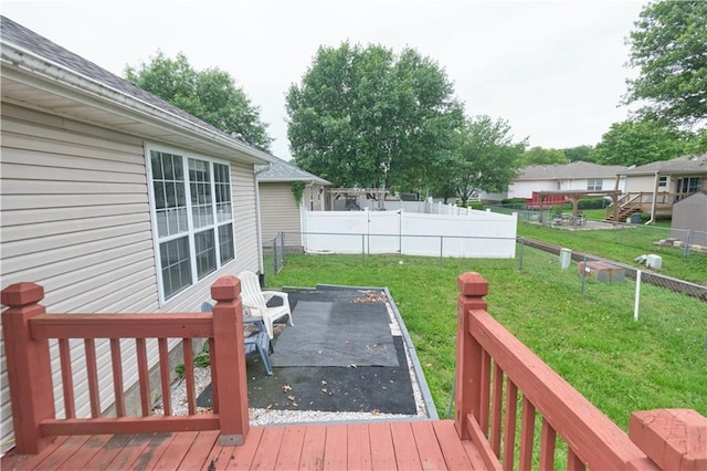 500 Valley View Dr, Frontenac, KS 66763 - deck featuring a patio area