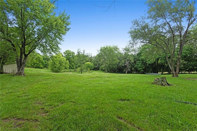 10203 Outer Rd, Odessa, MO 64076 - view of grassy yard