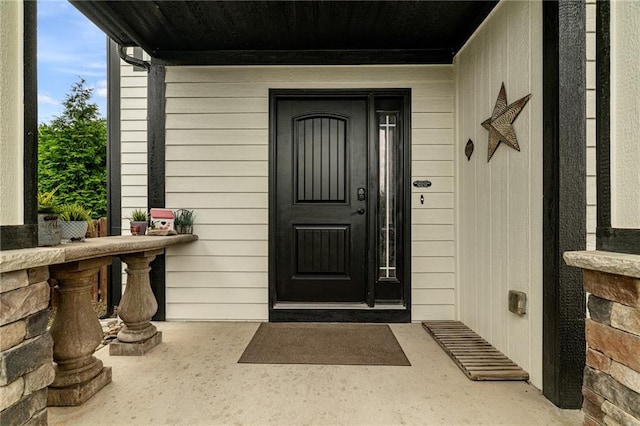 16154 S Canton St, Gardner, KS 66030 - doorway to property with covered porch
