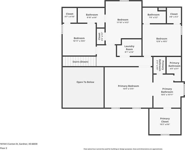 16154 S Canton St, Gardner, KS 66030 - view of room layout