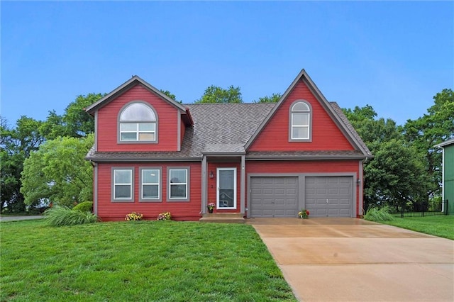 32580 W 171st St, Gardner, KS 66030 - traditional-style home with concrete driveway, a shingled roof, and an attached garage