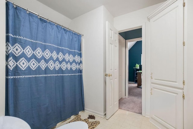 14810 W 72nd St, Shawnee, KS 66216 - bathroom featuring toilet and curtained shower