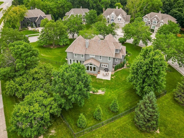 14810 W 72nd St, Shawnee, KS 66216 - aerial view of residential area