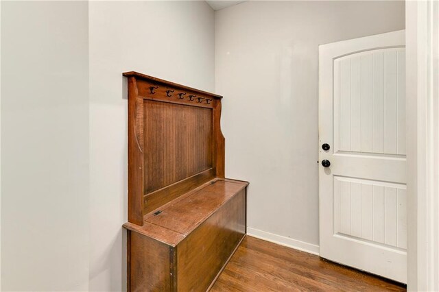 21835 W 175th Ter, Olathe, KS 66062 - mudroom with wood finished floors and baseboards