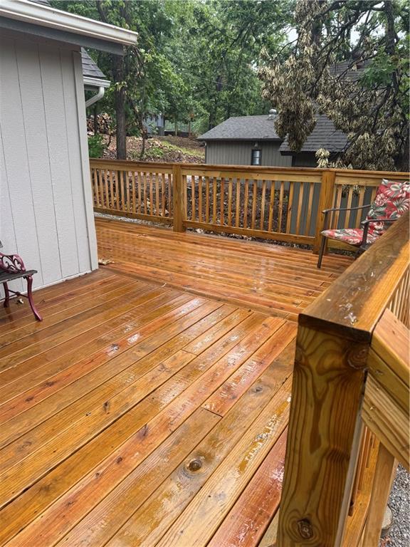 10057 Otter Rd, Clinton, MO 64735 - view of wooden terrace