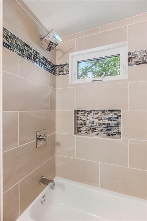 812 E Wabash St, Olathe, KS 66061 - bathroom with washtub / shower combination