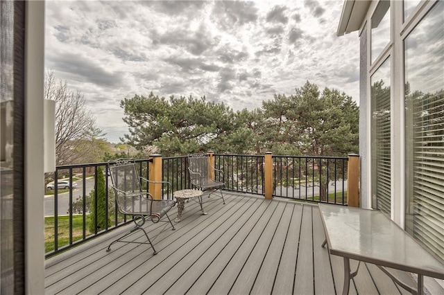 12207 England St, Overland Park, KS 66213 - view of wooden deck