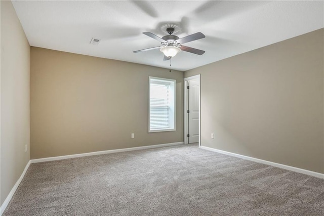 16570 S Ingrid St, Gardner, KS 66030 - carpeted spare room with a ceiling fan and baseboards