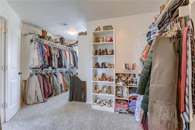 8721 N Mersington Ave, Kansas City, MO 64156 - spacious closet with carpet floors