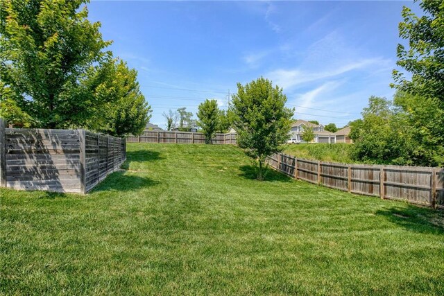 8721 N Mersington Ave, Kansas City, MO 64156 - view of fenced backyard