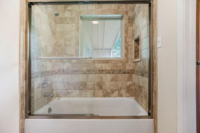 19218 E 6th St N, Independence, MO 64056 - full bathroom with shower / bath combination with glass door