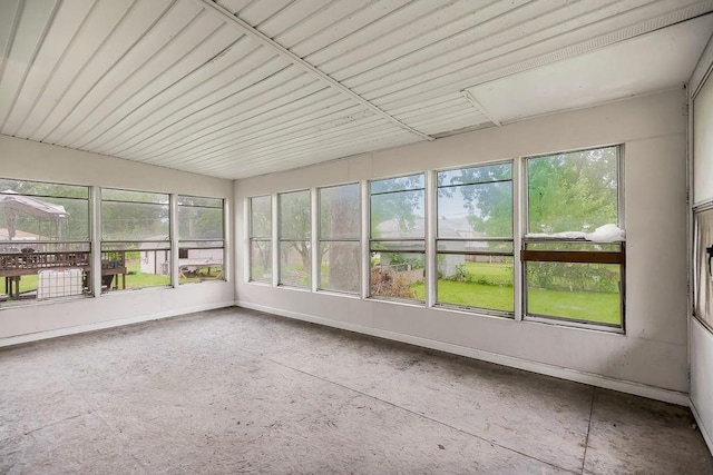 19218 E 6th St N, Independence, MO 64056 - unfurnished sunroom with healthy amount of natural light and baseboards