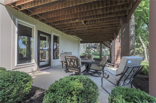 23856 W 124th Ct, Olathe, KS 66061 - view of patio