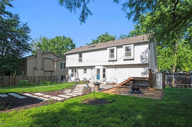 12001 S Hagan St, Olathe, KS 66062 - rear view of house featuring a patio