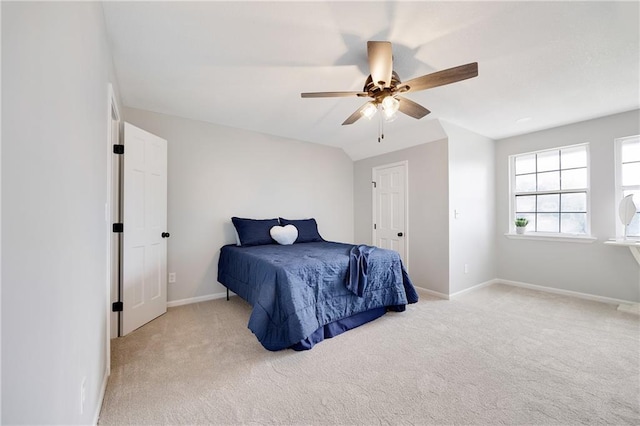 513 Forestglen Ln, Lansing, KS 66043 - bedroom with carpet floors and a ceiling fan