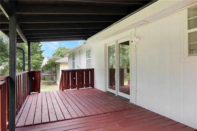 513 Forestglen Ln, Lansing, KS 66043 - view of deck
