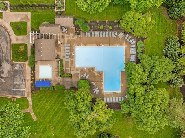 2204 W 123rd Ter, Leawood, KS 66209 - bird's eye view