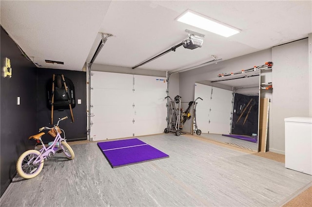 5901 W 158th St, Overland Park, KS 66223 - garage with a garage door opener