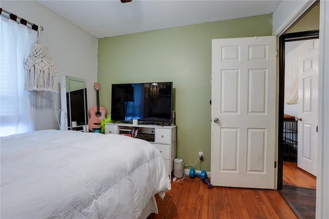 822 S Noland Rd, Independence, MO 64050 - bedroom with wood finished floors