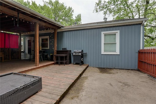 822 S Noland Rd, Independence, MO 64050 - deck featuring a grill
