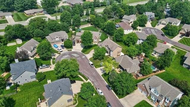 8506 W 155th Pl, Overland Park, KS 66223 - aerial view of property's location with nearby suburban area