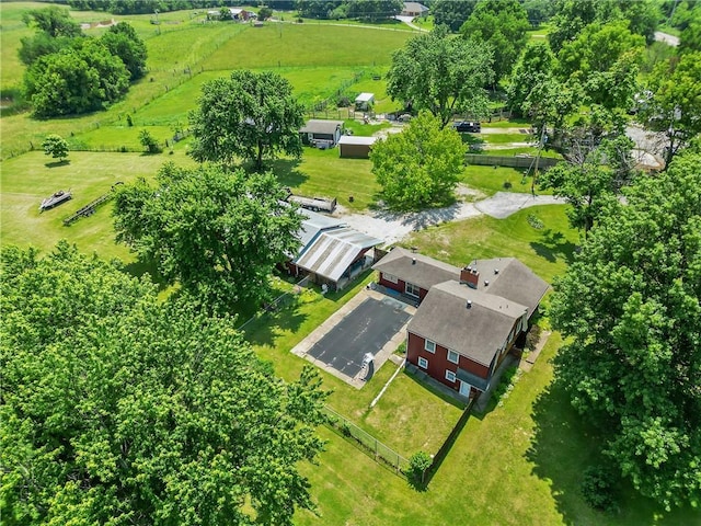 5201 Noland Rd, Kansas City, MO 64133 - aerial view of sparsely populated area
