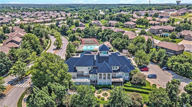 4512 NE Parks Summit Ter, Lees Summit, MO 64064 - aerial perspective of suburban area