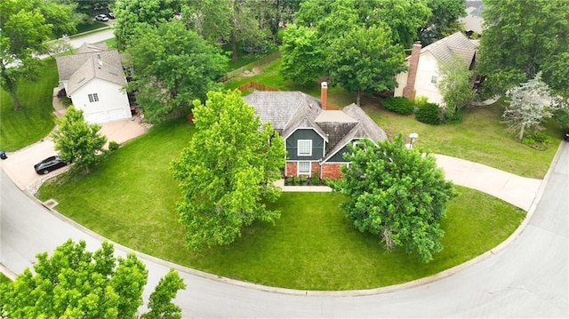 3632 NW Blue Jacket Dr, Lees Summit, MO 64064 - view from above of property