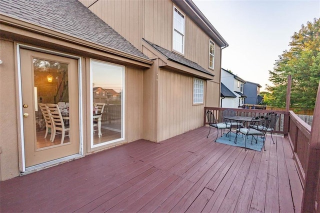 7503 N Lewis Ave, Kansas City, MO 64158 - deck featuring outdoor dining space