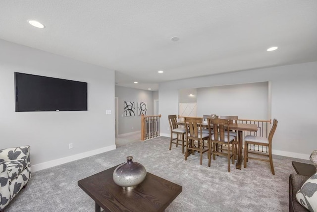 22112 W 80th Ter, Shawnee, KS 66220 - carpeted living room featuring recessed lighting and baseboards
