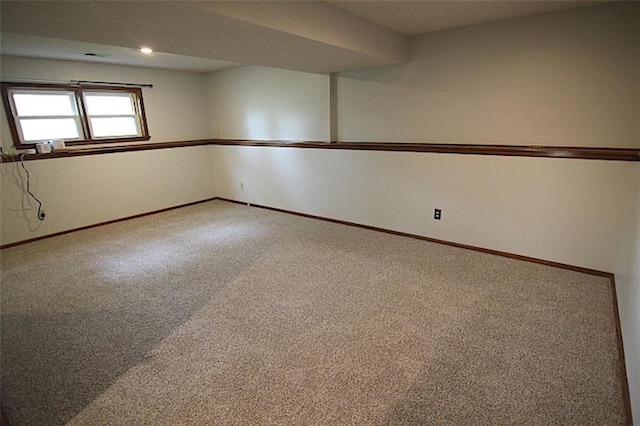 515 Mulberry St, Lees Summit, MO 64086 - empty room with carpet flooring and baseboards