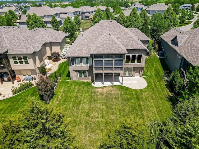 24793 W 98th St, Lenexa, KS 66227 - aerial view of residential area