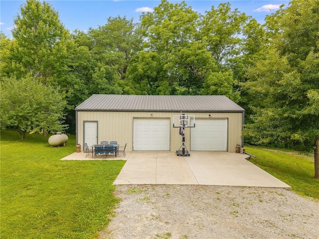 5488 SW Reed Ln, Trimble, MO 64492 - view of detached garage