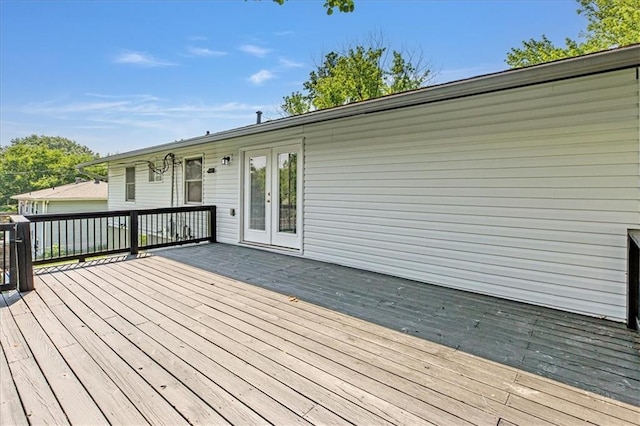 7314 NW 84th Ter, Kansas City, MO 64153 - deck with french doors