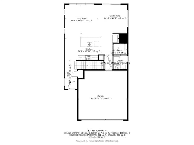 8810 SW 9th Ter, Blue Springs, MO 64064 - view of floor plan / room layout