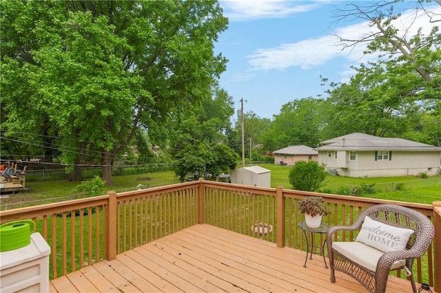 13408 Winchester Ave, Grandview, MO 64030 - view of wooden terrace
