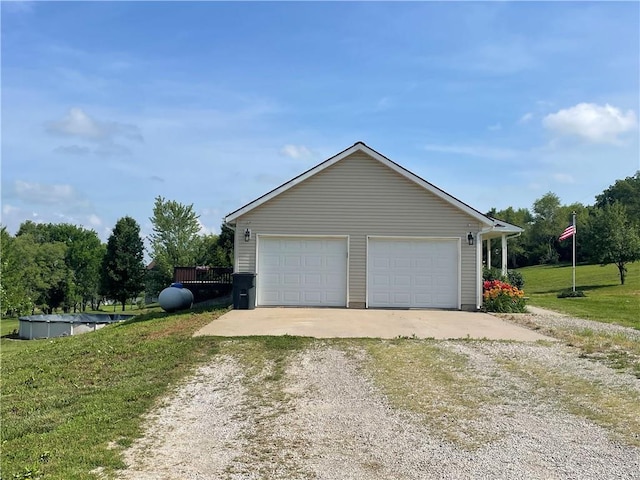 31821 159th St, Leavenworth, KS 66048 - view of detached garage