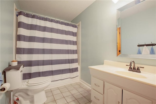 501 N Franklin St, Spring Hill, KS 66083 - full bath with vanity and tile patterned floors