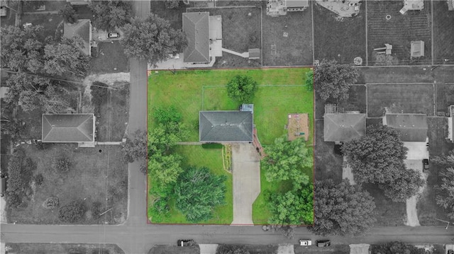 501 N Franklin St, Spring Hill, KS 66083 - aerial view of property's location with property boundaries highlighted