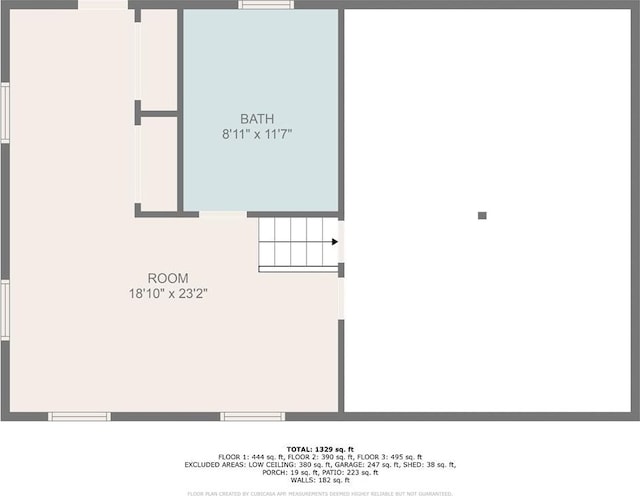 1203 S Skyline Dr, Liberty, MO 64068 - view of property floor plan