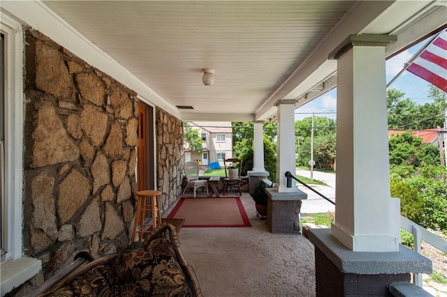 225 W Moore St, Independence, MO 64050 - view of porch