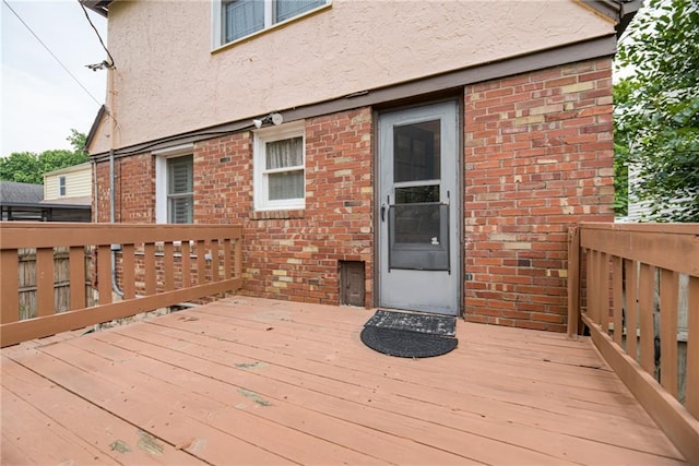 6645 Cherry St, Kansas City, MO 64131 - view of deck