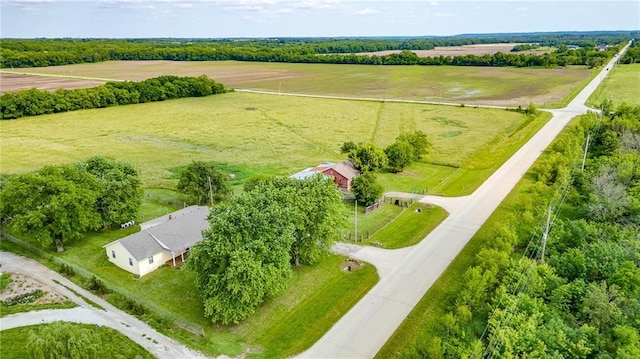 1110 E 1600th Rd, Lawrence, KS 66046 - overview of rural landscape