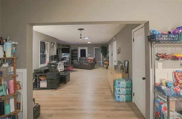 300 Brown Ave, Osawatomie, KS 66064 - living area featuring light wood finished floors