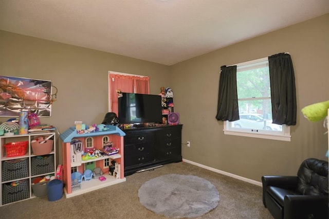 300 Brown Ave, Osawatomie, KS 66064 - game room featuring carpet and baseboards