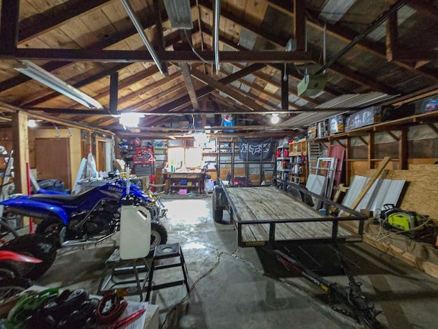 300 Brown Ave, Osawatomie, KS 66064 - garage with a workshop area