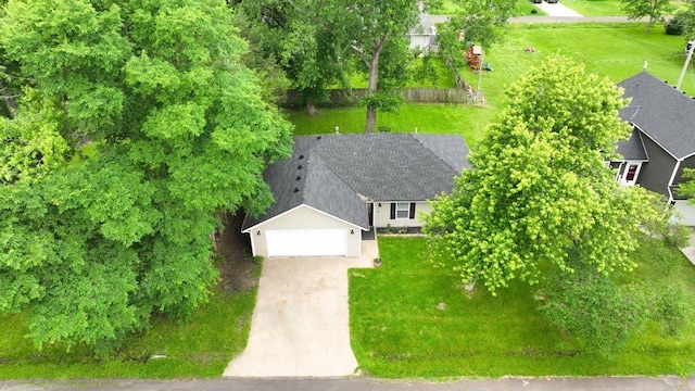 503 N Washington St, East Lynne, MO 64743 - aerial view of property and surrounding area