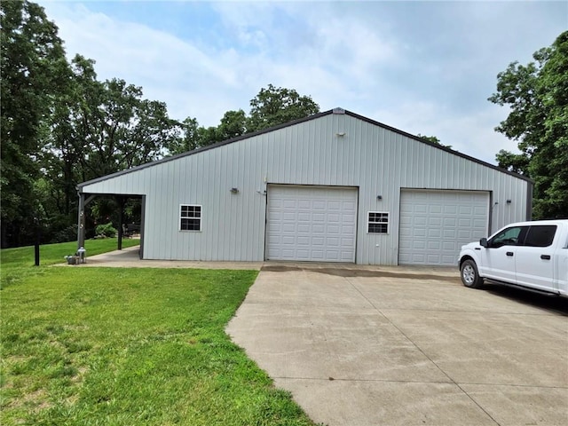 5325 Bryant Bottom Rd, Blackwater, MO 65322 - view of detached garage
