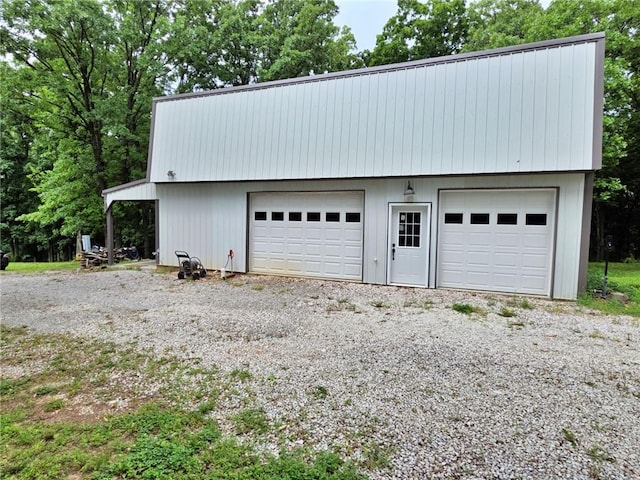 5325 Bryant Bottom Rd, Blackwater, MO 65322 - view of detached garage